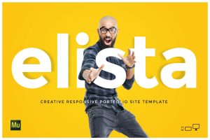 Elista – Creative Portfolio Site Template