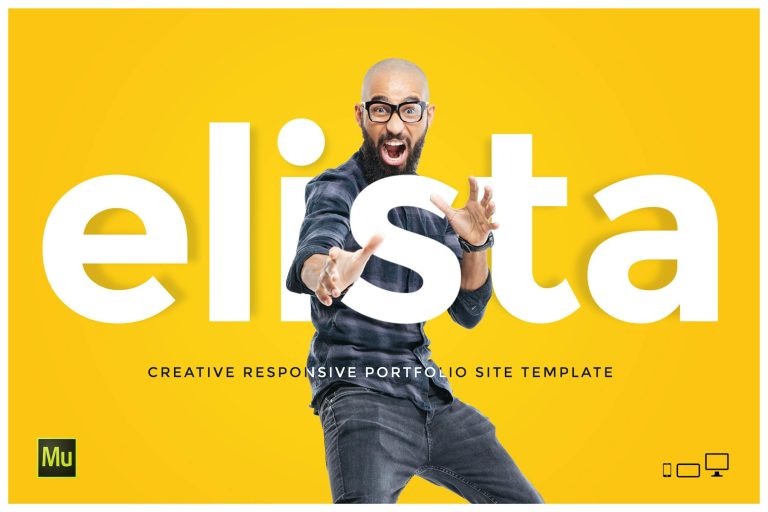 Elista – Creative Portfolio Site Template