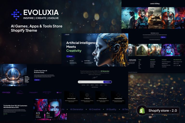 Evoluxia – AI Store Shopify Theme