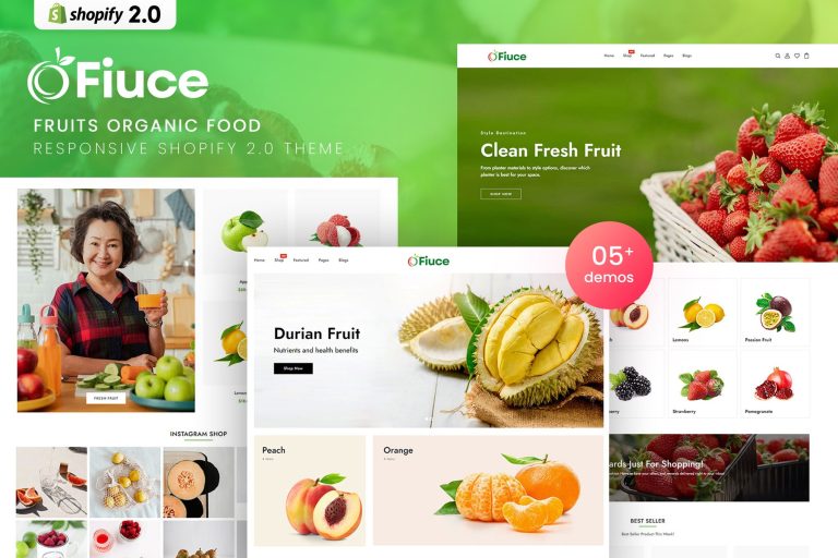 Simlas – Fruits Organic Food Shopify 2.0 Theme