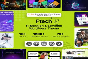 Ftech – IT Solution & Technology WordPress