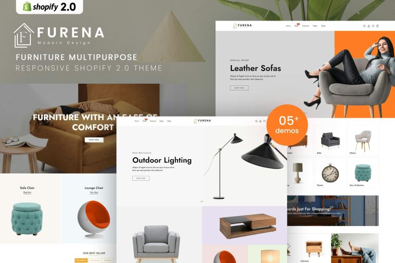 Furena – Furniture Multipurpose Shopify 2.0 Theme