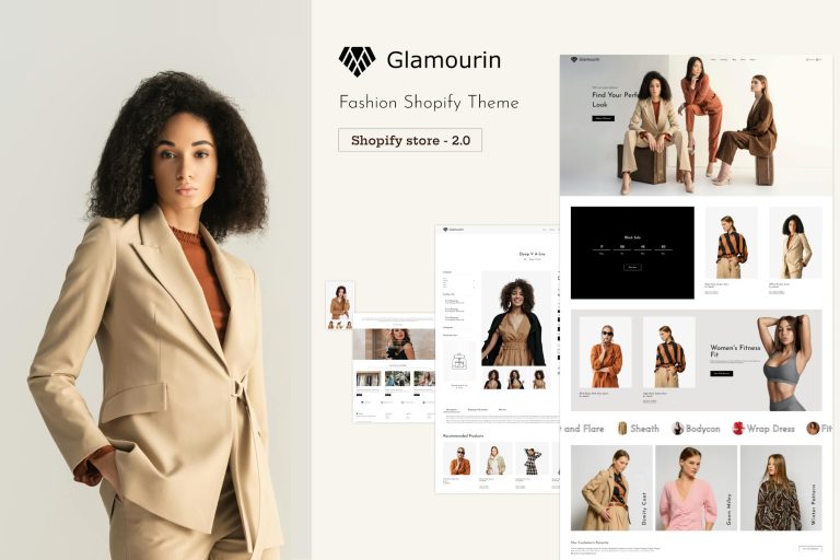 Glamourin – Fashion Store Shopify Theme