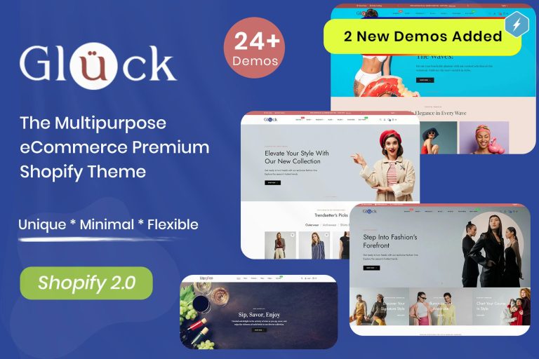 Gluck – Multipurpose eCommerce Shopify 2.0 Theme