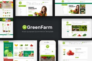 Greenfarm – Organic and Food Prestashop Theme