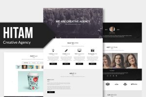 Hitam – Onepage Muse Template