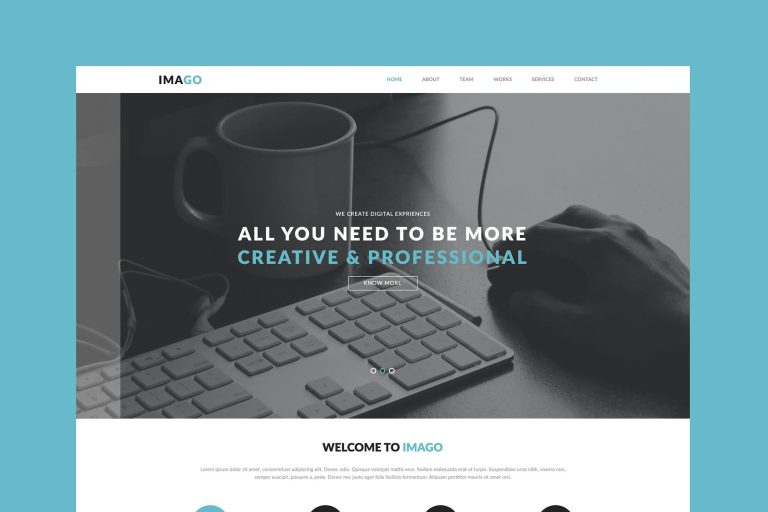 Imago – Multipurpose HTML5 Template