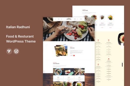 Italian Radhuni- Food & Resturant 2.5 WordPress Theme