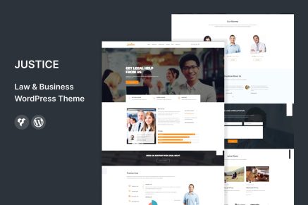 JUSTICE- Law & Business 1.4 WordPress Theme