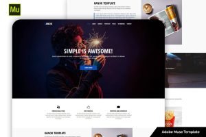 Kanok – Responsive Portfolio Template