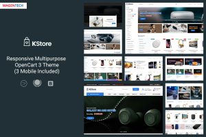 KStore – Multipurpose OpenCart 3 Hi – Tech Theme