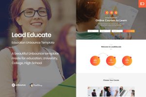 LeadEducate – Education Unbounce Landing Page