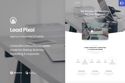 LeadPixel- Agency Unbounce Landing Page