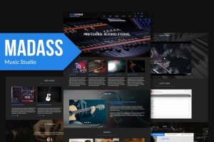 Madass – Music Industry HTML Template