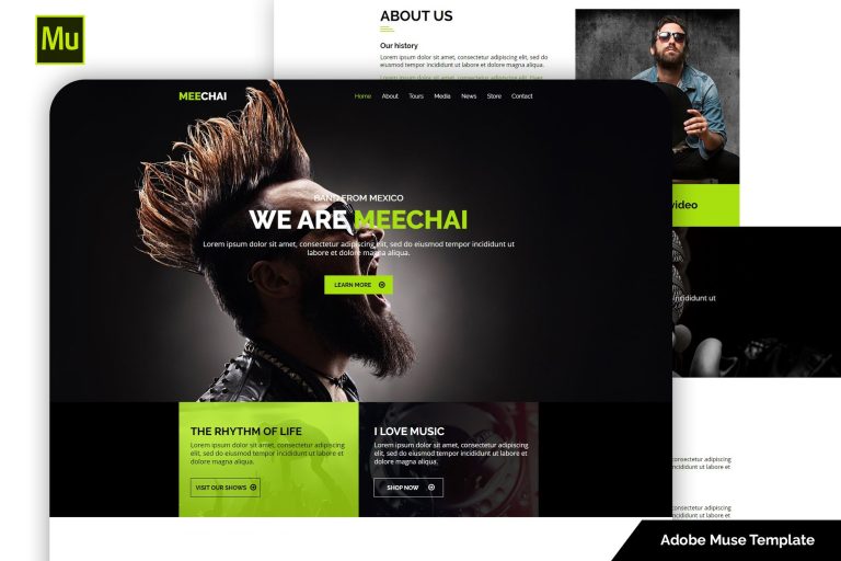 Mellie – Music Muse Template