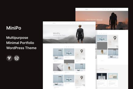 MiniPo- Minimal Portfolio 2.8 WordPress Theme