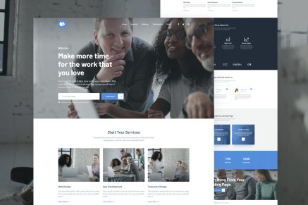 Mola- MultiPurpose Unbounce Landing Page Template