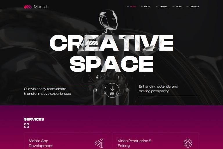 Montek – Creative HTML Template