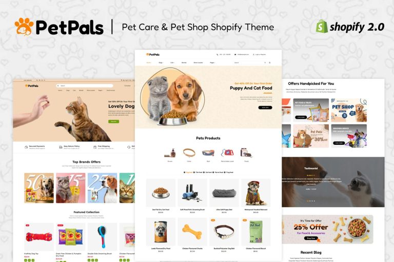 Petpals – Pet Store Shopify Theme