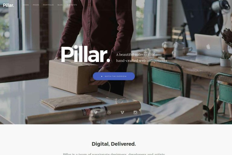 Pillar – Multipurpose Drupal 9 Theme