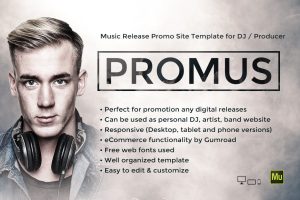 Promus – DJ / Producer Music Template