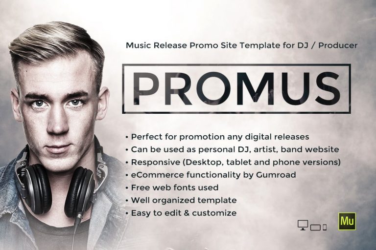 Promus – DJ / Producer Music Template