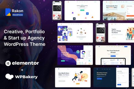 Rakon - Creative Multi-Purpose 2.3 WordPress Theme