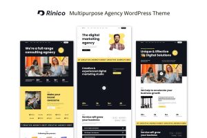 Rinico – Multipurpose Agency WordPress Theme