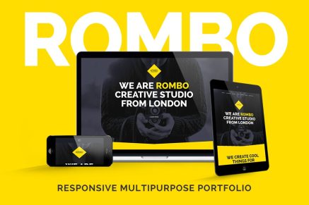 Rombo- Creative Multipurpose Portfolio template
