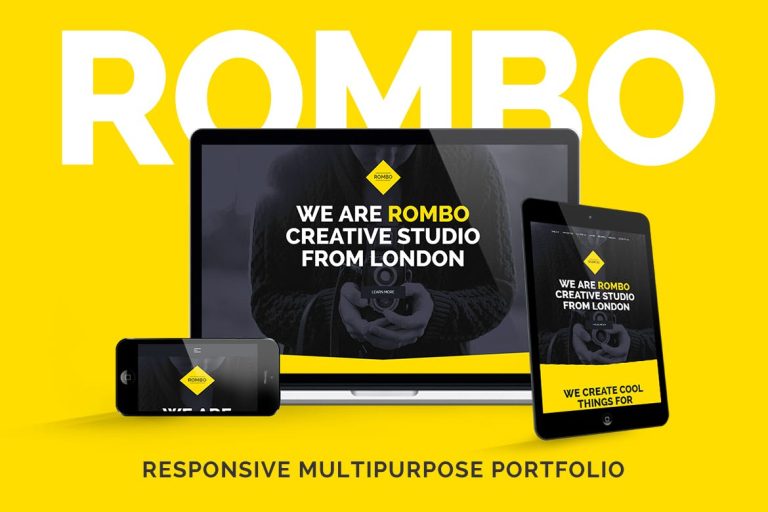Rombo – Creative Multipurpose Portfolio template