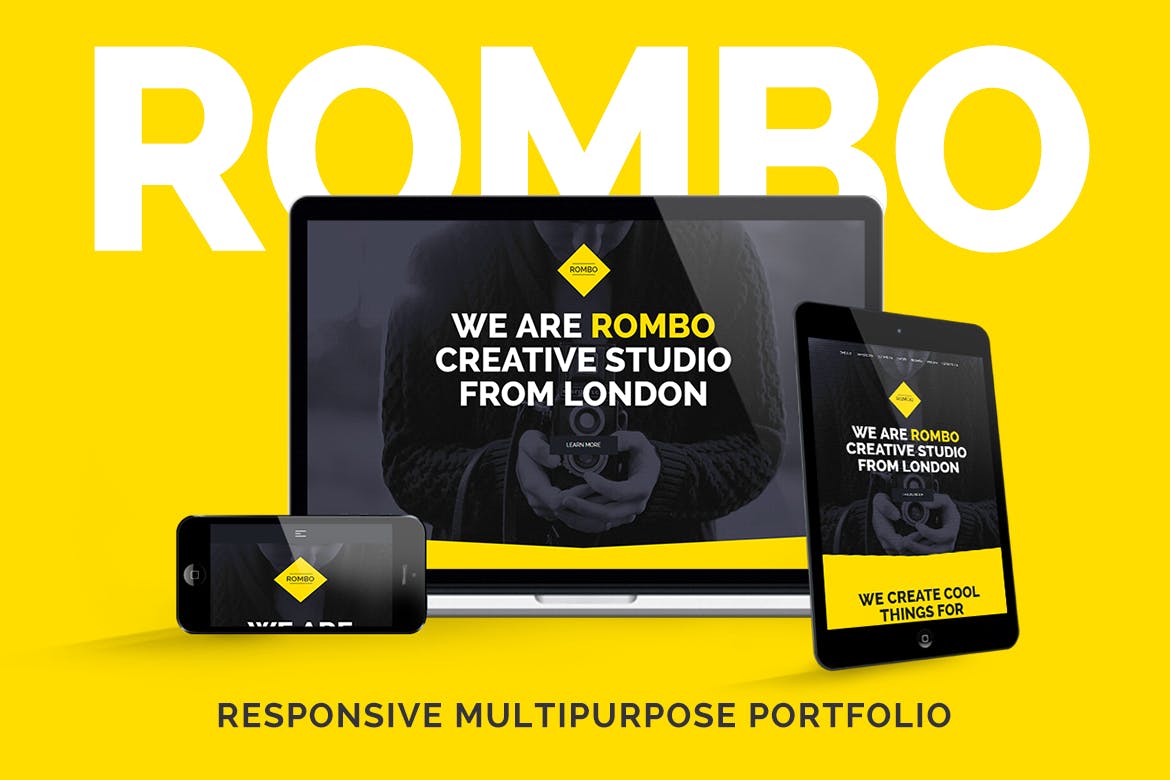Rombo- Creative Multipurpose Portfolio template