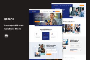 Rosano – Banking and Finance WordPress Theme