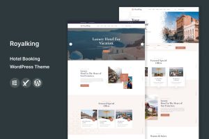 Royalking – Hotel Booking WordPress Theme