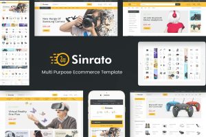 Sinrato – Electronics Theme for WordPress