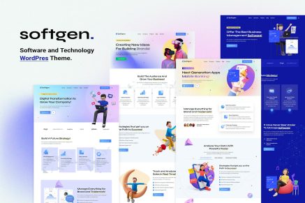 Softgen- Software & Technology 1.0.4 WordPress Theme