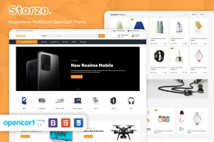 Storzo – Multipurpose E – commerce Opencart 3 Theme