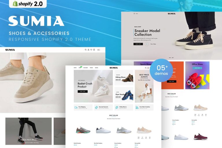 Sumia – Shoes & Accessories Shopify 2.0 Theme