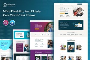 Sunnyaid – NDIS Disability Service WordPress Theme