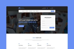 Swan Lake – CMS Unbounce Template