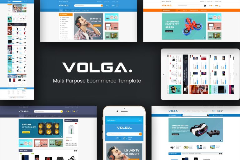 Volga – MegaShop Responsive Prestashop 1.7 Theme
