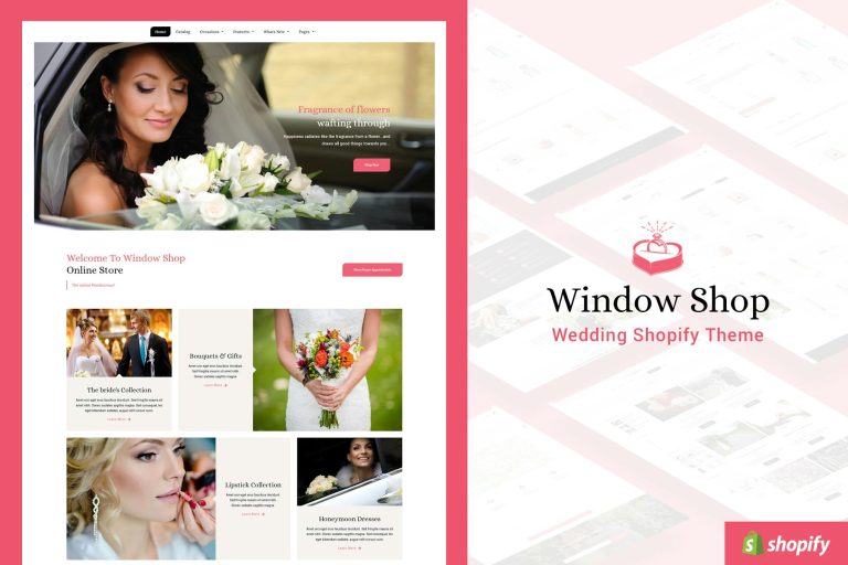 Window Shop – Wedding Shopify Store