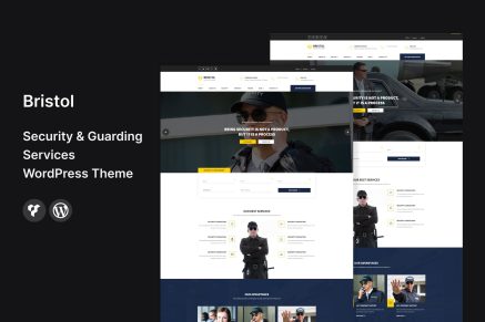 Bristol- Security & Guarding Services T 2.5 WordPress Theme