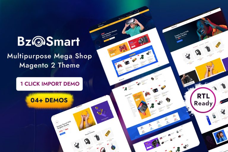 BzoSmart – Responsive Multipurpose Magento 2 Theme