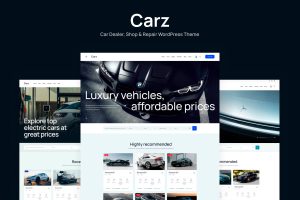 Carz WordPress Theme