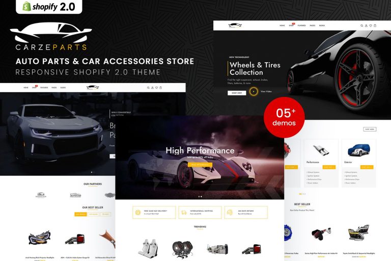 Carze – Auto Parts & Car Accessories Store Shopify