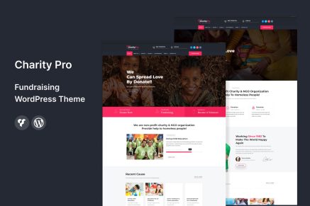 Charity Pro- Fundraising 1.9.0 WordPress Theme