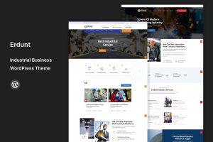 Erdunt – Industrial Business WordPress Theme