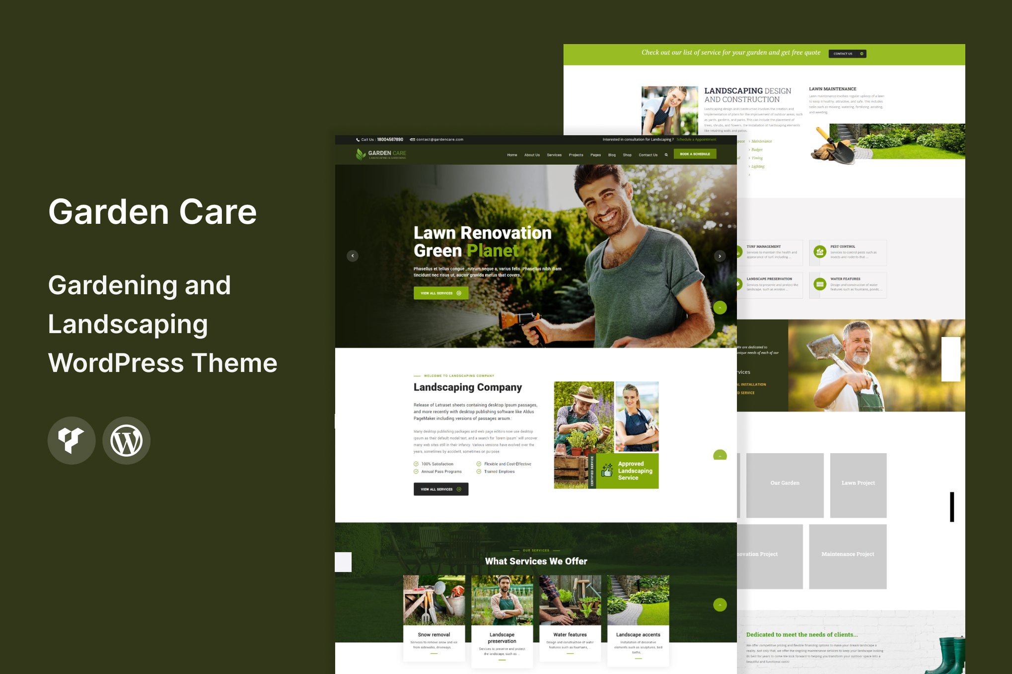 Garden Care- Gardening 2.3 WordPress Theme