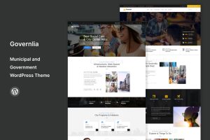 Governlia – Municipal and Government WP Theme