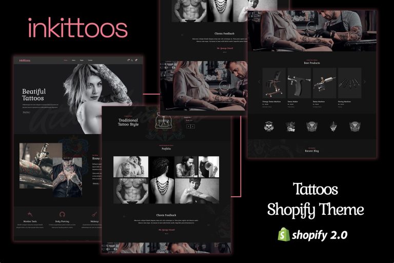 inkittoos – Tattoo Shopify Theme